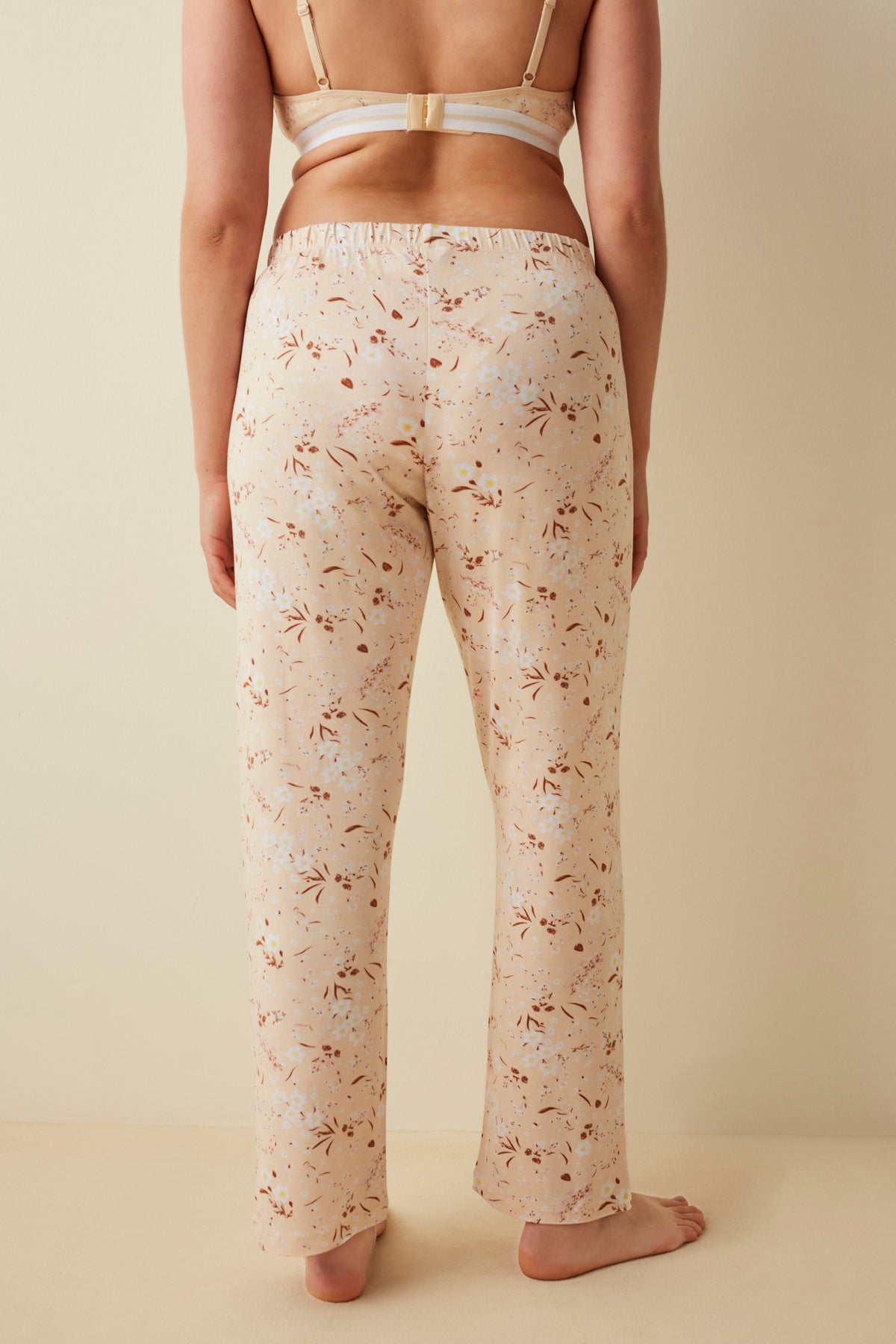 Bg Lt.Beige Lovely Daisy Pant