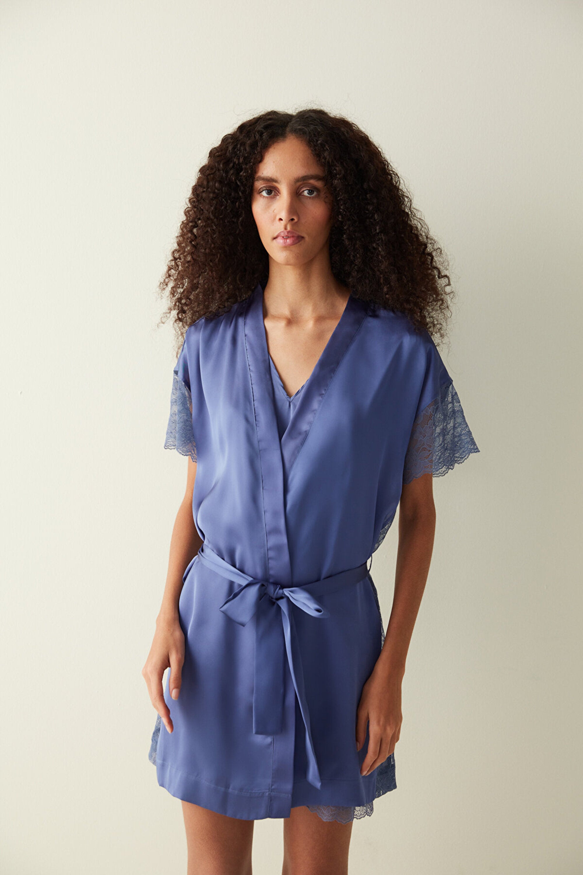 Freya Satin Blue Wrappers