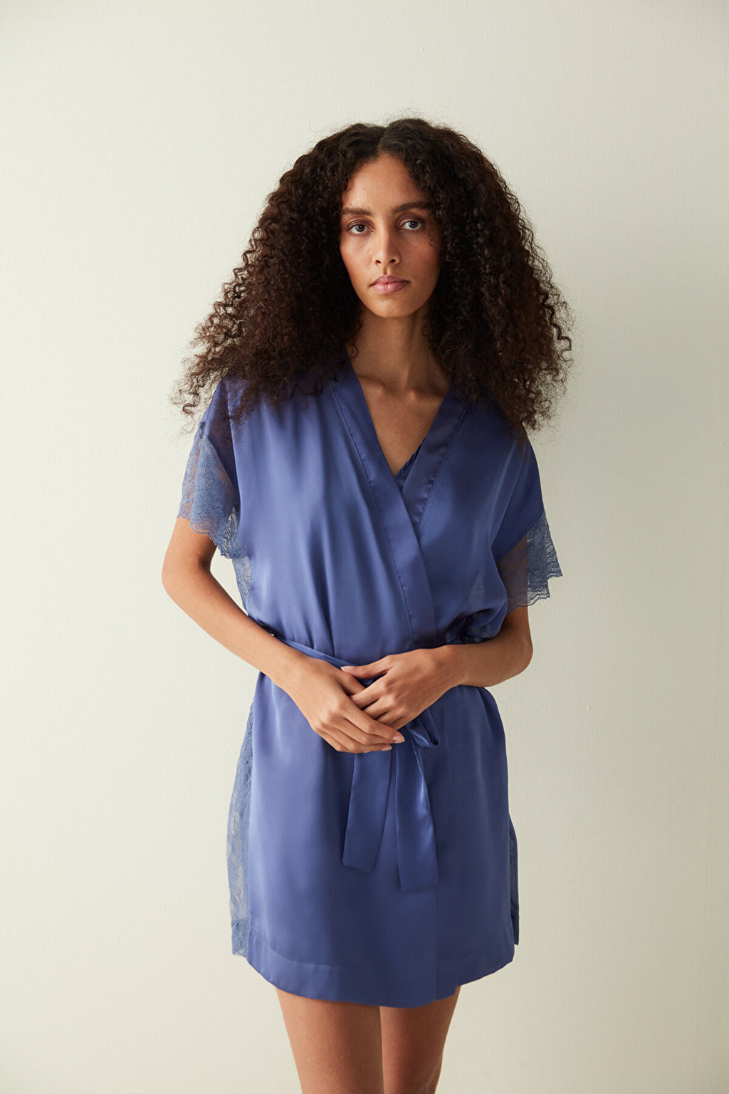 Freya Satin Blue Wrappers