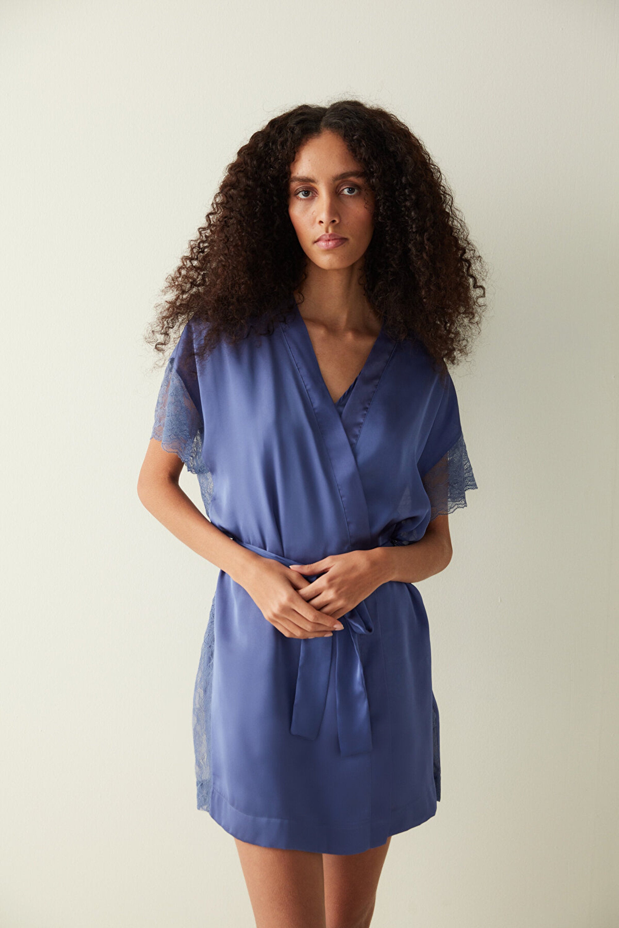 Freya Satin Blue Wrappers