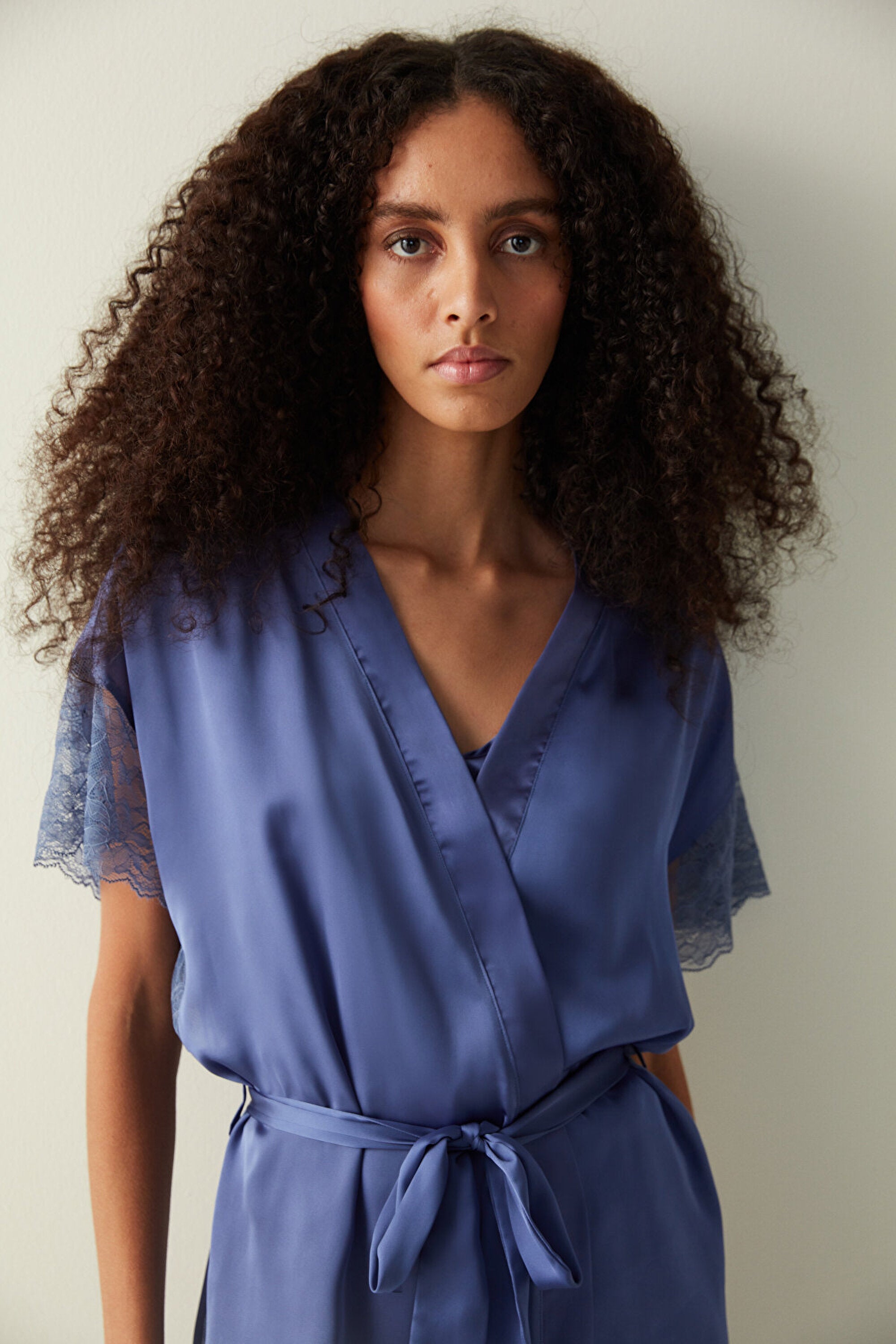 Freya Satin Blue Wrappers