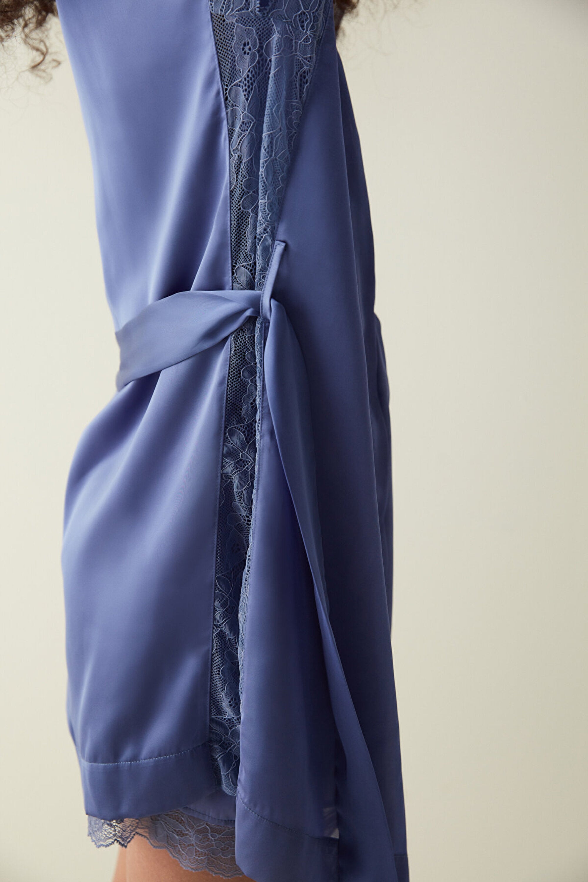 Freya Satin Blue Wrappers