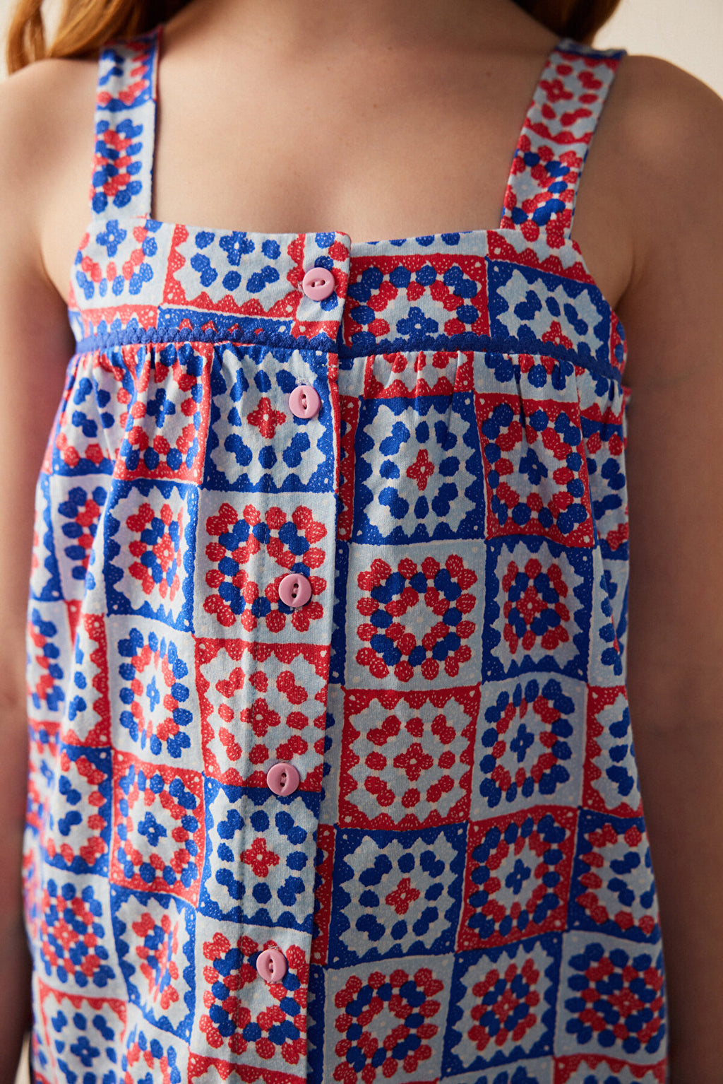 طقم بيجامة بناتي كروشيه