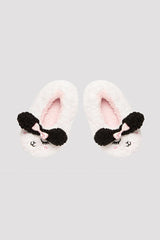 Optic White Girls Cute Ribbon Liner Socks