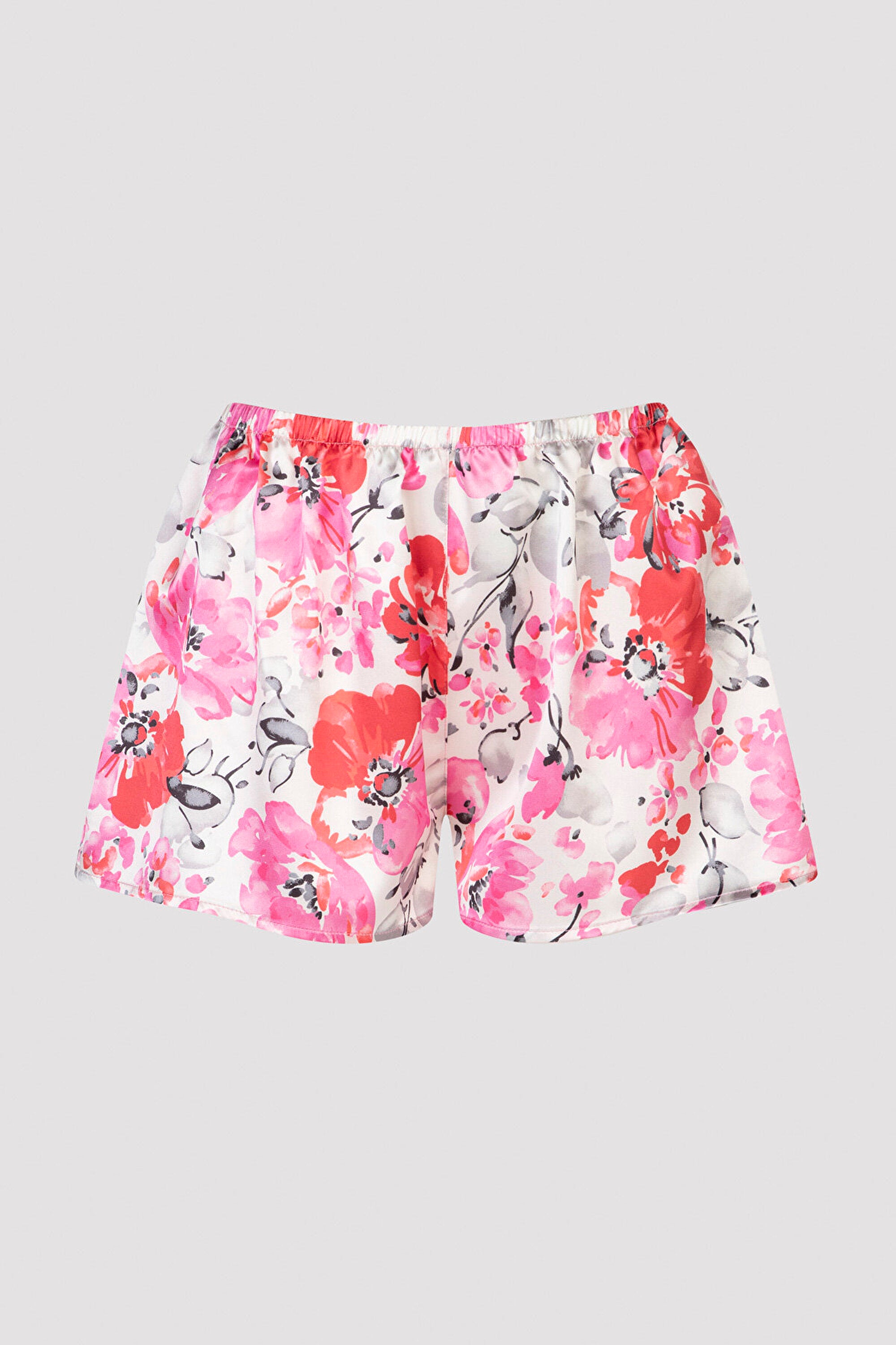 Amelia Satin Shorts Pj Bottom