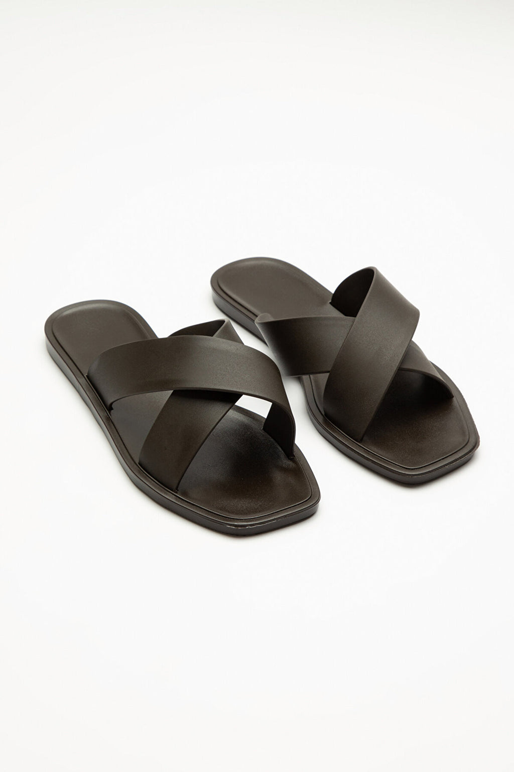 Bn Brown Como Slipper