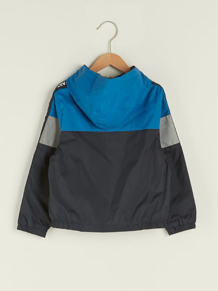 Dark Blue Colored Jacket For Kids Boys