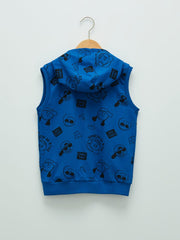 Black Colored Vest For Kids Boys