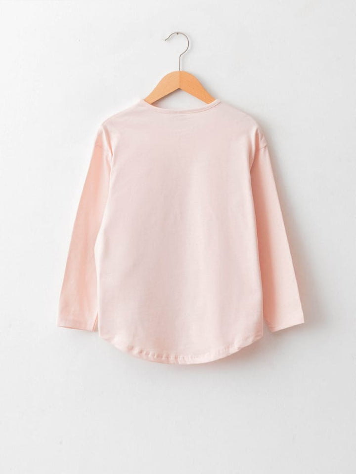 Light Pink Colored Tunic For Kids Girls