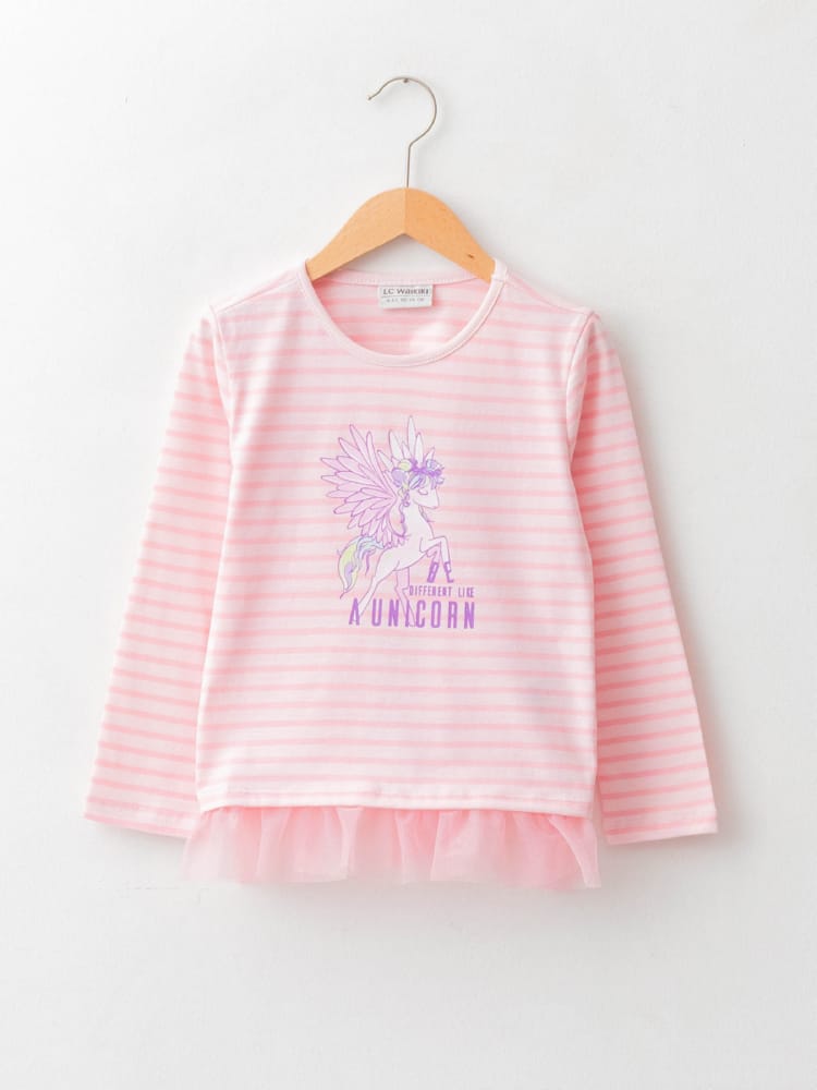 Pink Colored Blouse For Kids Girls