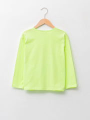 Multi Color T-Shirt For Kids Girls