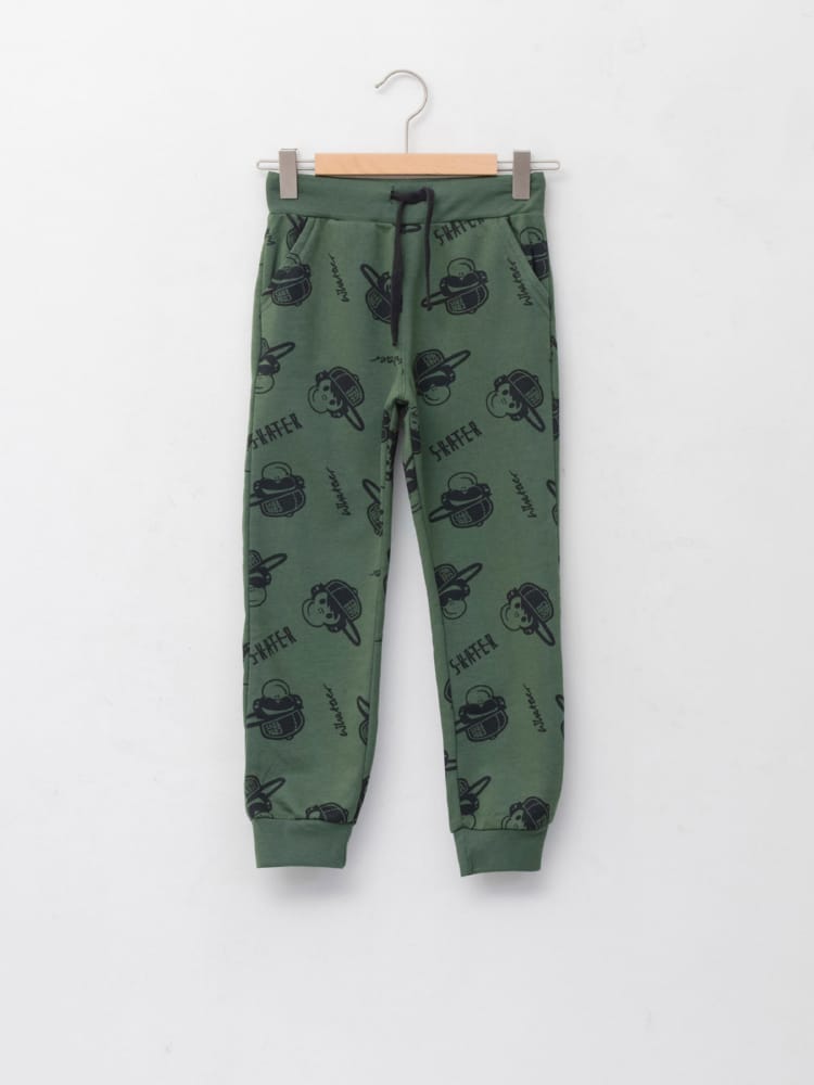 Khaki Colored Trousers For Kids Boys