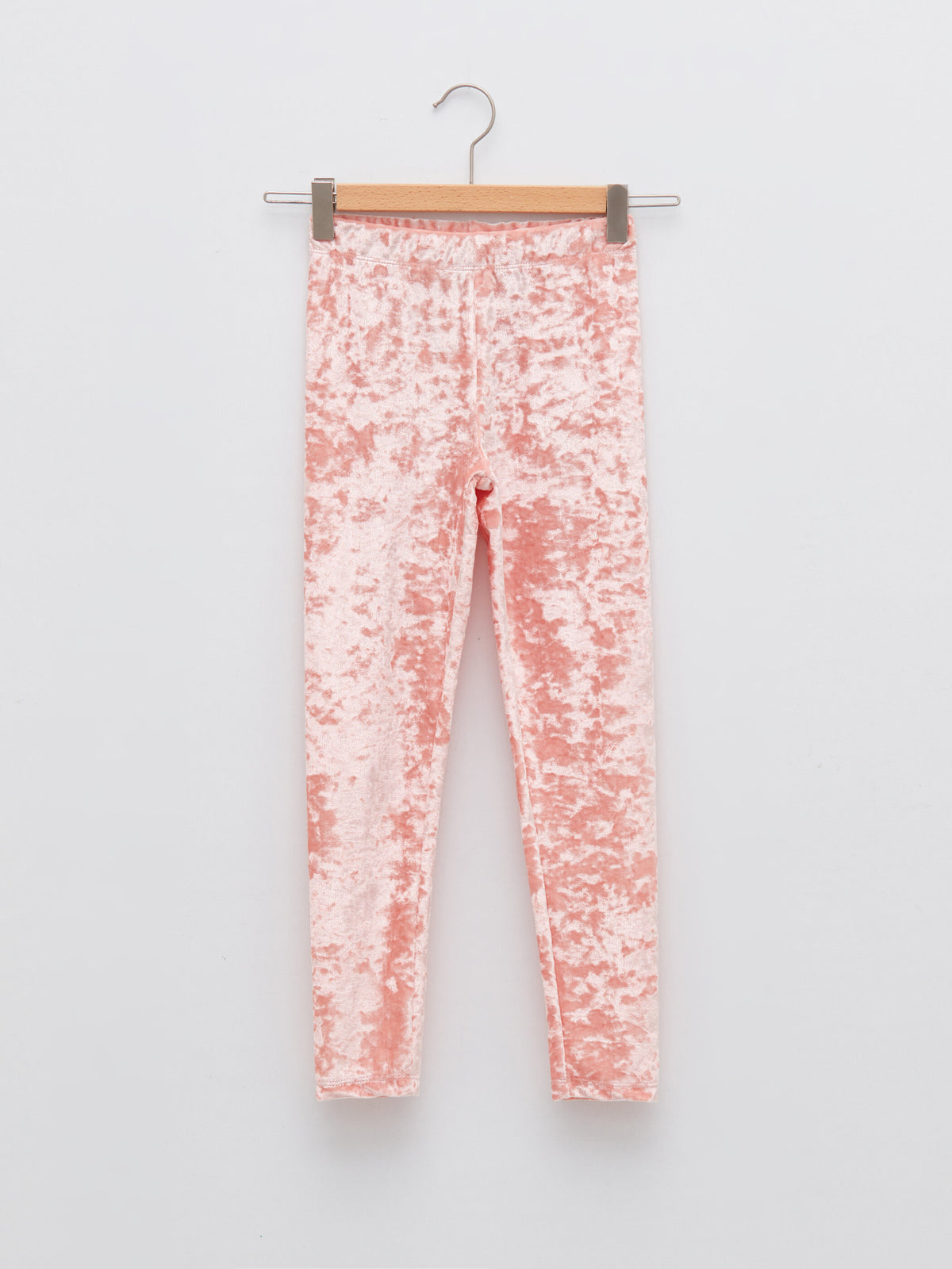 Dull Pink Colored Leggings For Kids Girls