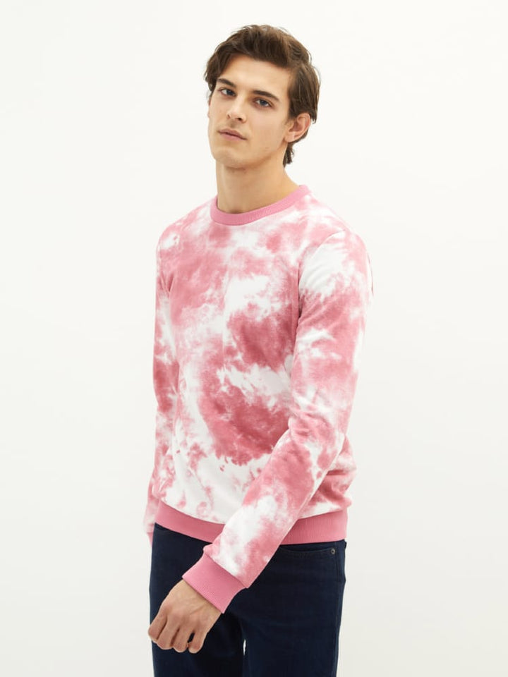 Off White Colored Sweatshirt For Men