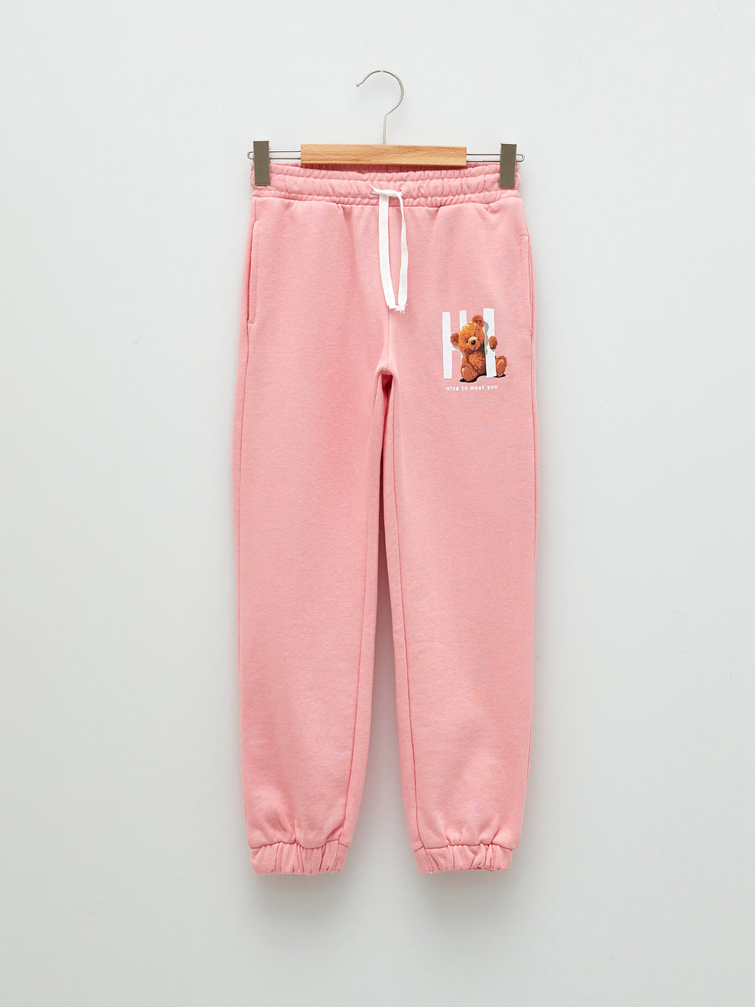 Pink Colored Trousers For Kids Girls