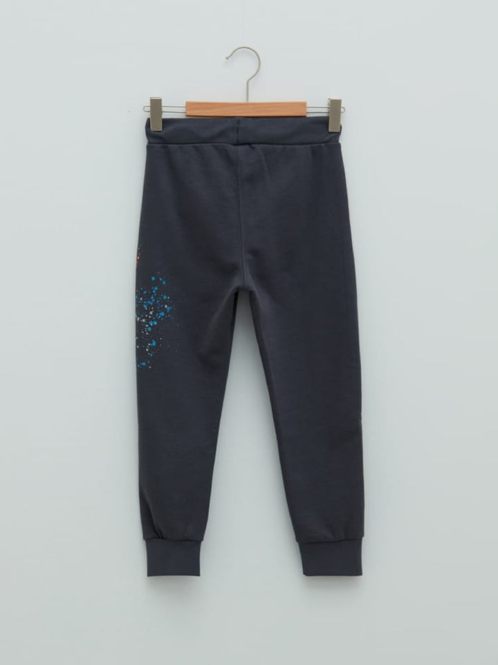 Anthracite Colored Trousers For Kids Boys