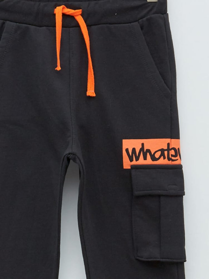 New Black Colored Trousers For Kids Boys
