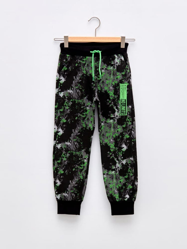 Green Colored Trousers For Kids Boys