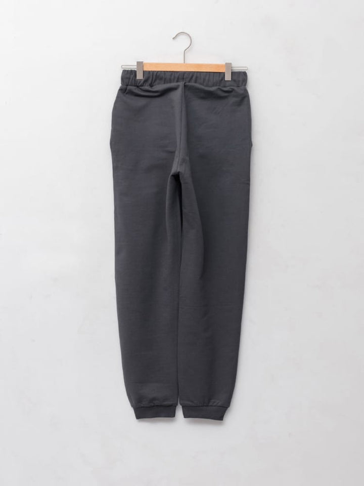 Anthracite Colored Trousers For Kids Girls