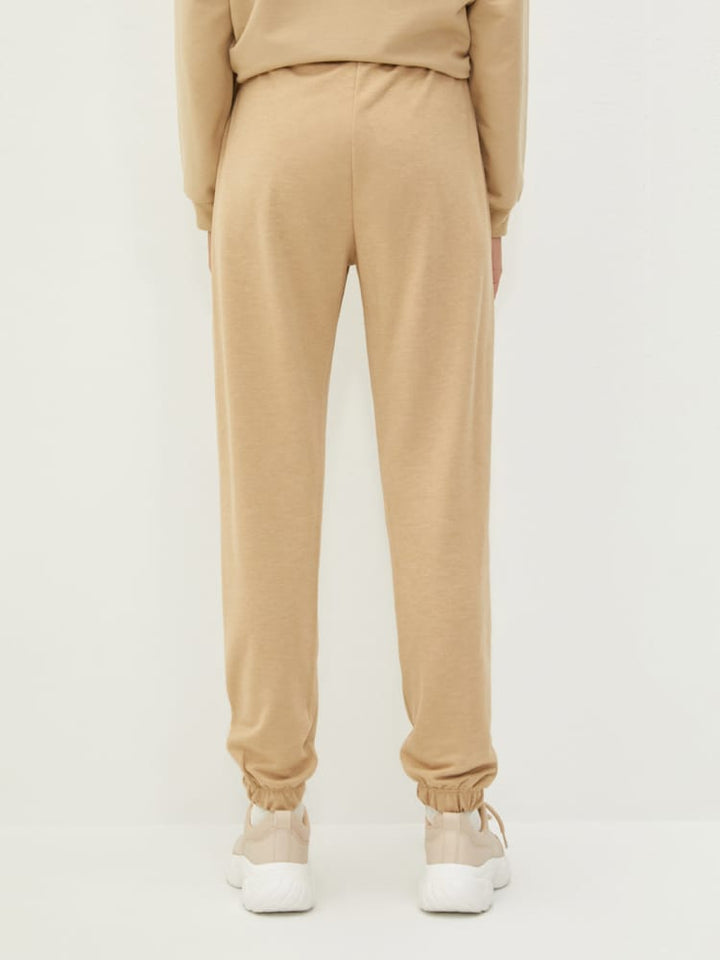 Beige Colored Trousers For Ladies