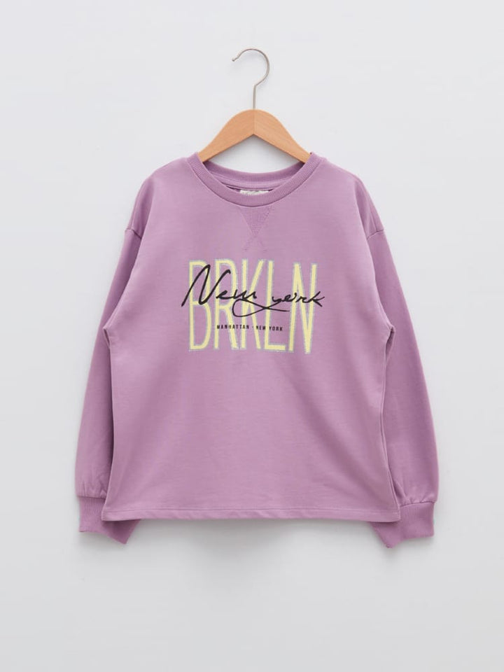 Multi Color Sweatshirt For Kids Girls