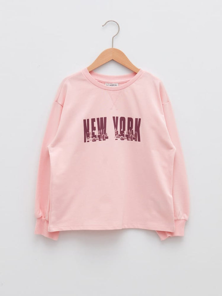 Multi Color Sweatshirt For Kids Girls