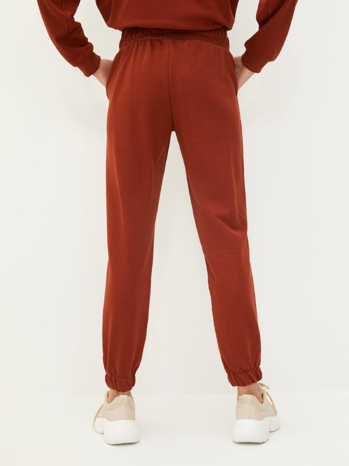 Bright Brown Colored Trousers For Ladies