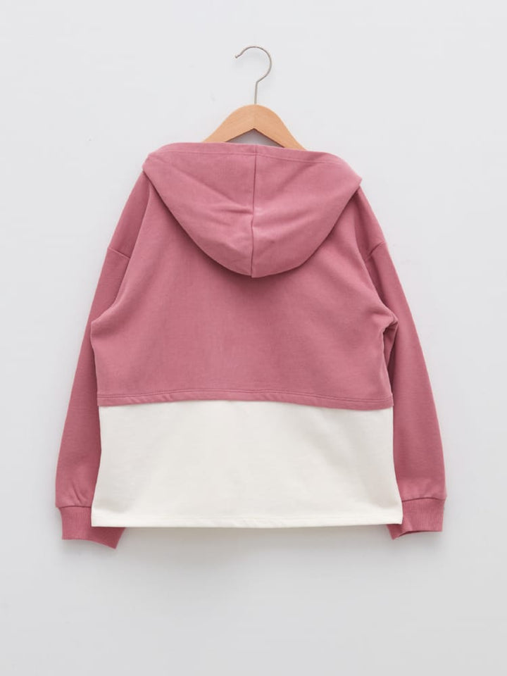 Dusty Rose Colored Sweatshirt For Kids Girls