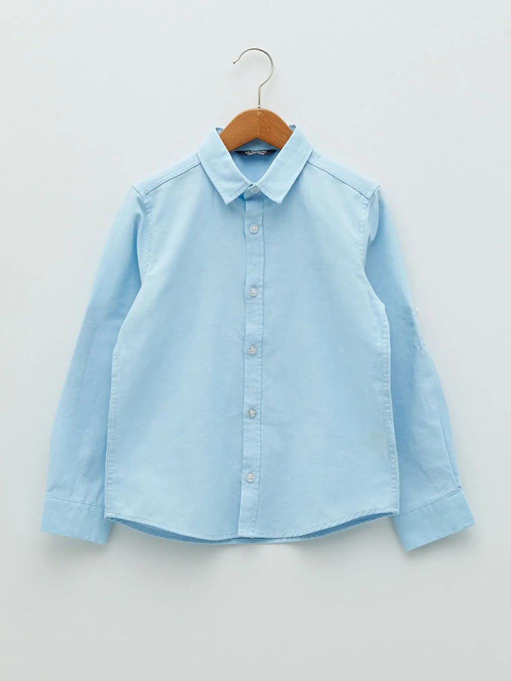 Basic Long Sleeve Boy Oxford Shirt
