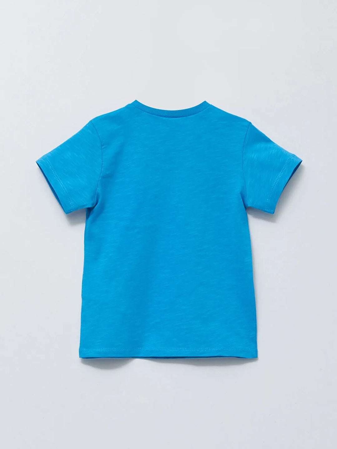 Crew Neck Short Sleeve Basic Baby Boy T-Shirt