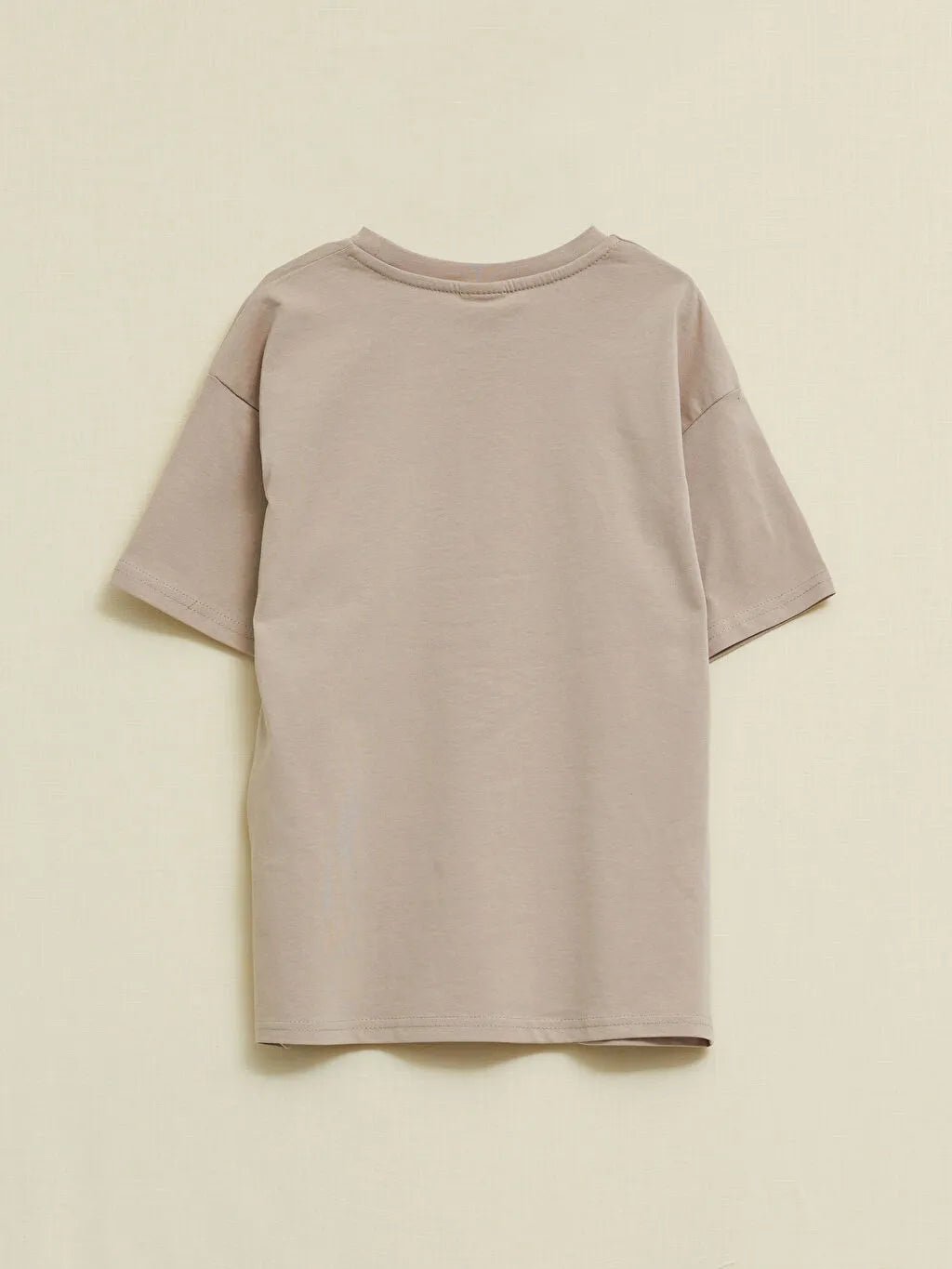 Crew Neck Printed Short Sleeve Organic Cotton Boy T-Shirt