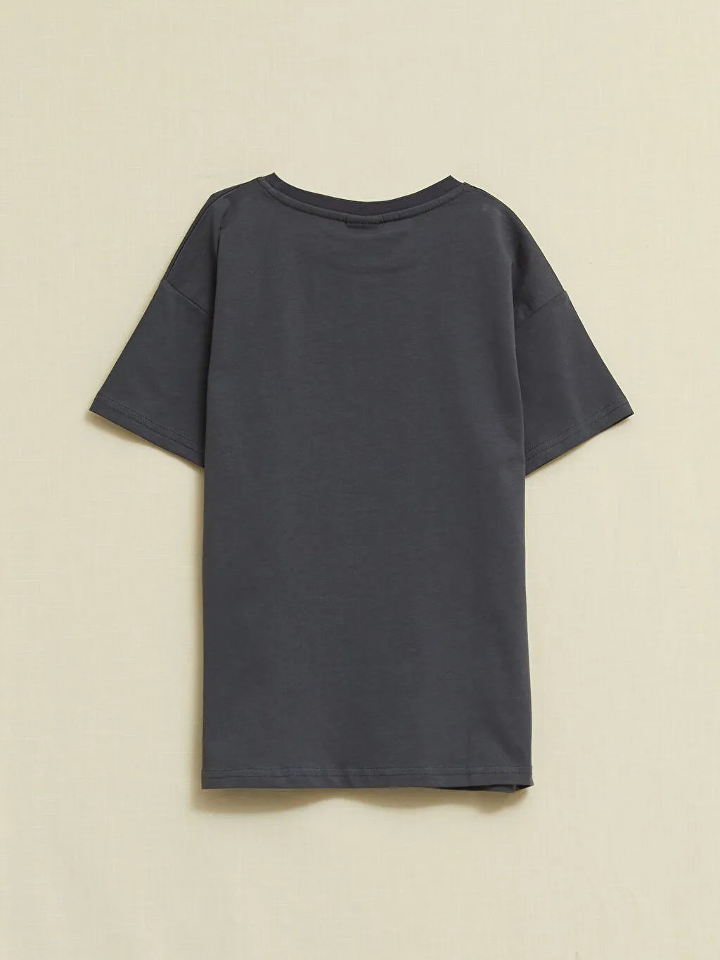 Crew Neck Printed Short Sleeve Cotton Boy T-Shirt
