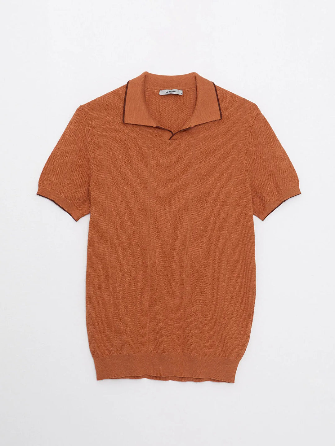 Lcw Classic Polo Neck Short Sleeved Men T-Shirt