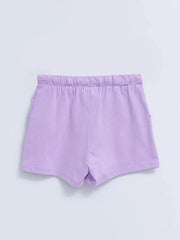 Basic Elastic Waist Girl Shorts