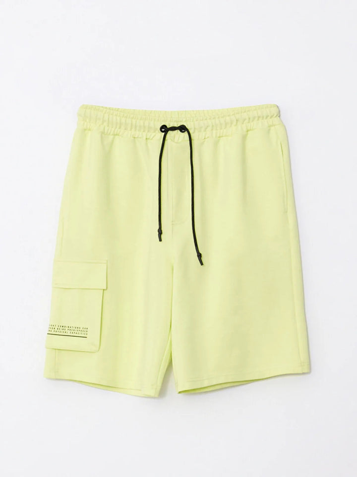 Lcw Casual Slim Fit Knitted Men Shorts