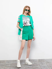 LCW CASUAL Standard Fit Straight Pocket Detailed Women's Bermuda Shorts