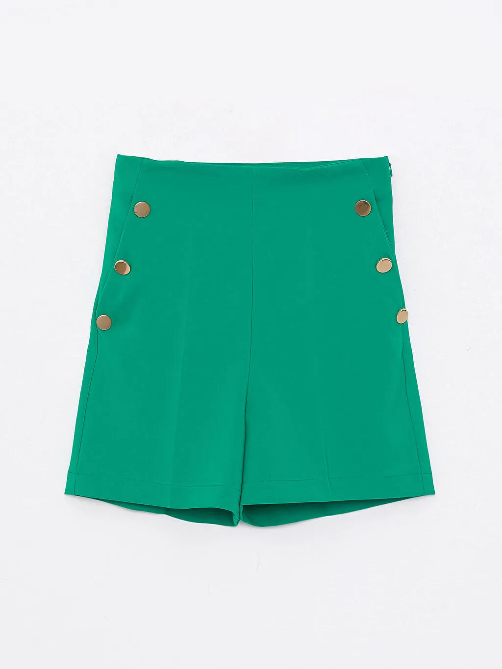 LCW CASUAL Standard Fit Straight Pocket Detailed Women's Bermuda Shorts