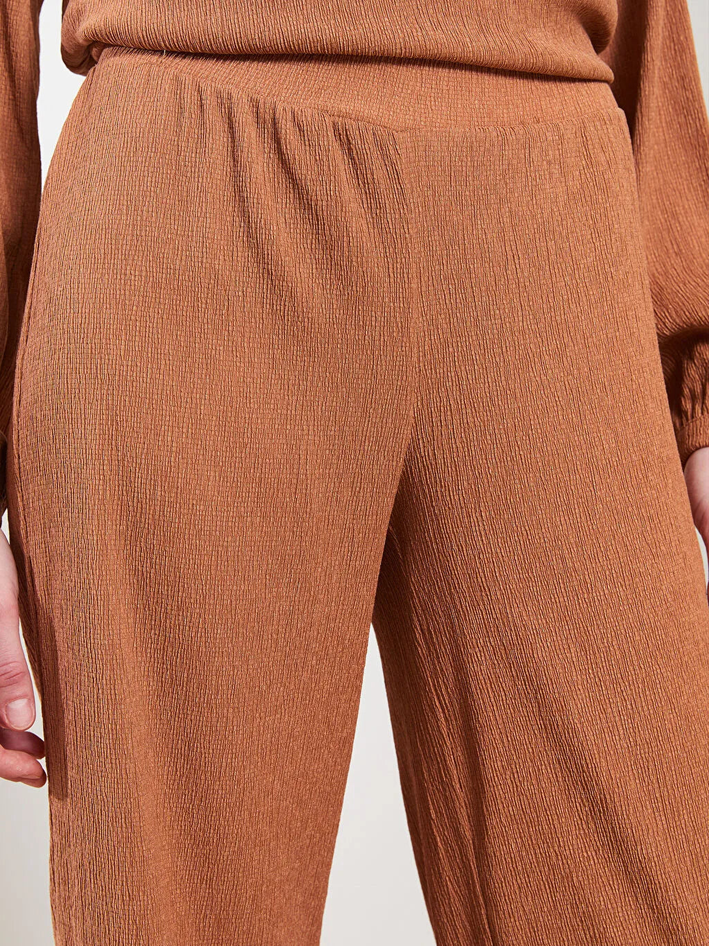 MODEST Elastic Waist Comfortable Pattern Plain Women's Sweatpants