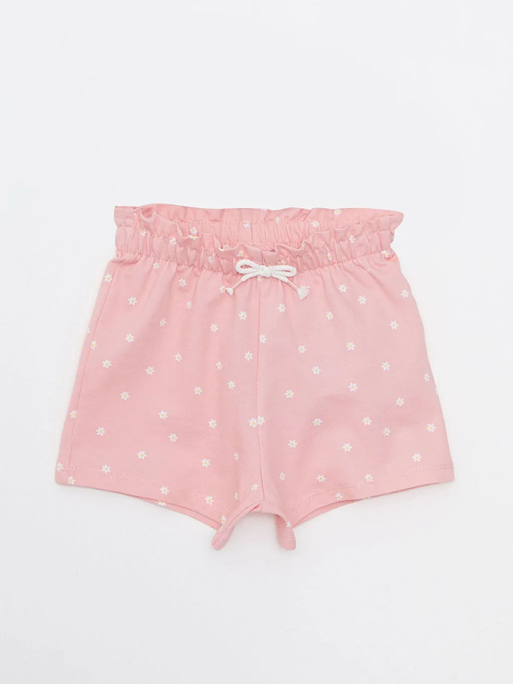 Baby Girl Shorts With Elastic Waist Cotton