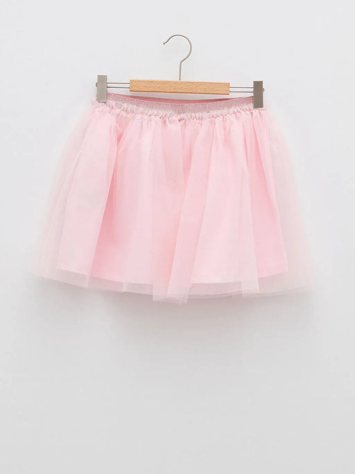 Elastic Waist Girl Tutu Skirt
