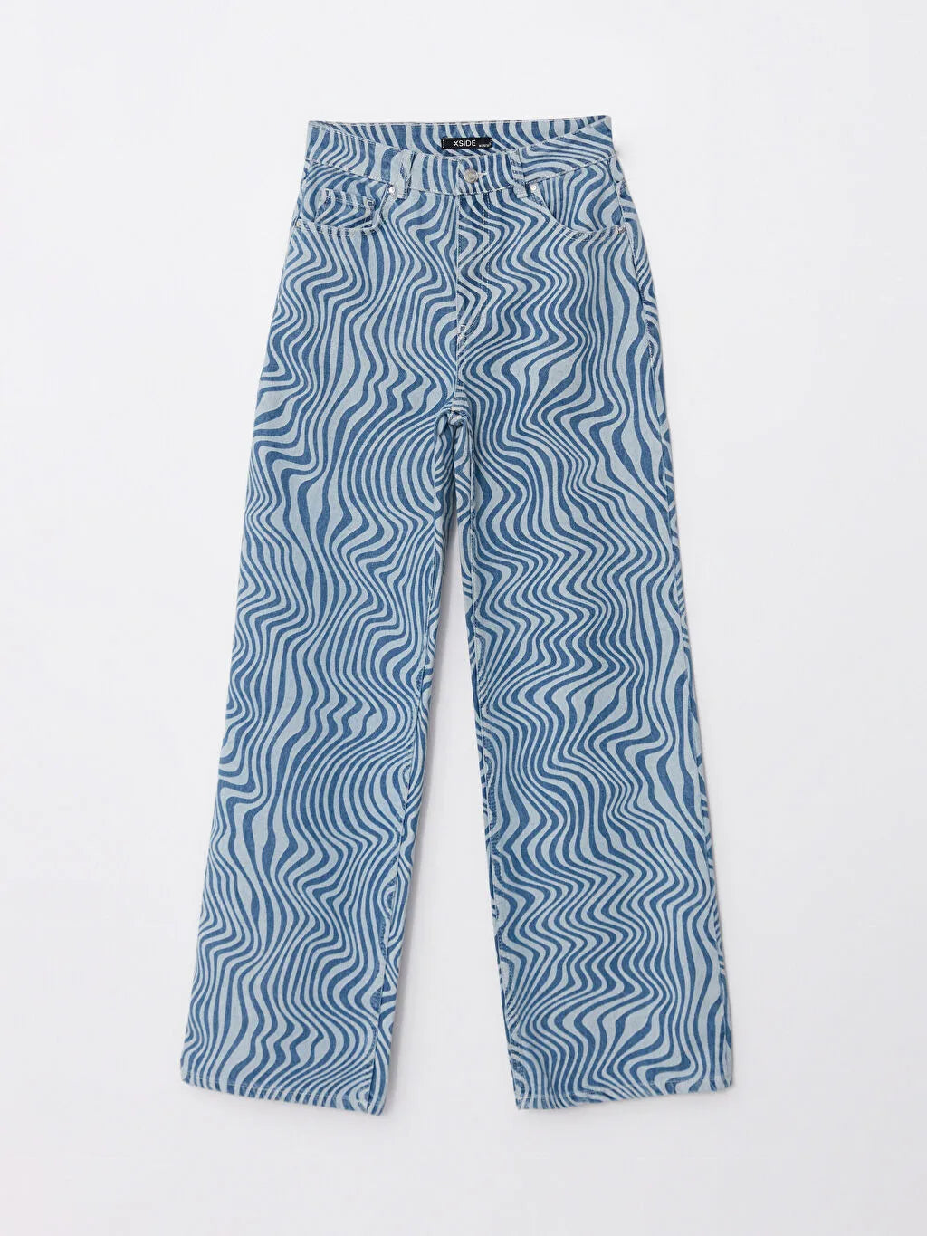 XSIDE Standard Fit Patterned Pocket Detailed Women's Jeans