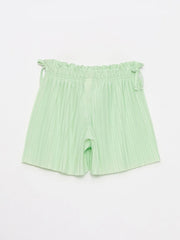 Basic Elastic Waist Girl Shorts