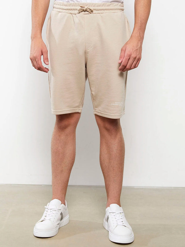 Lcw Classic Men Standard Molded Elastic Waist Shorts