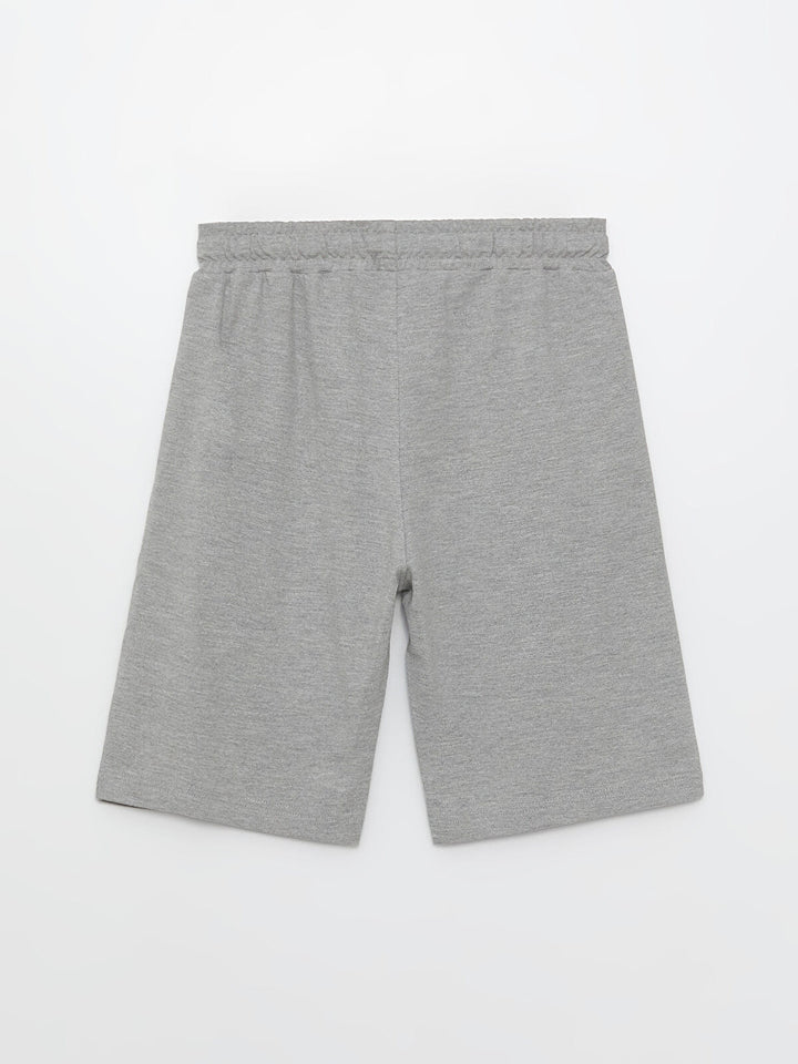 Basic Men Standard Molded Elastic Waist Shorts