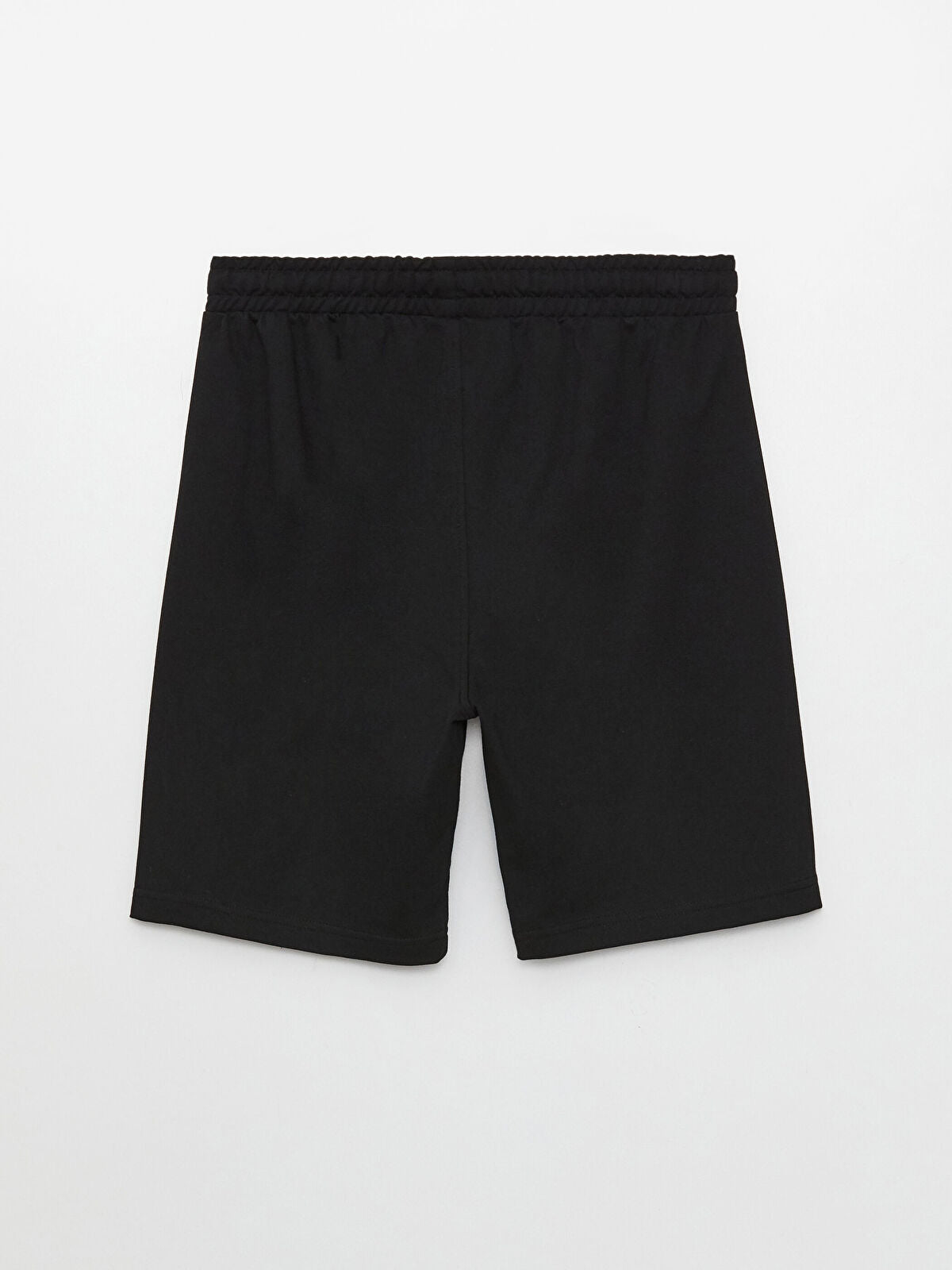 Basic Slim Fit Knitted Men Shorts
