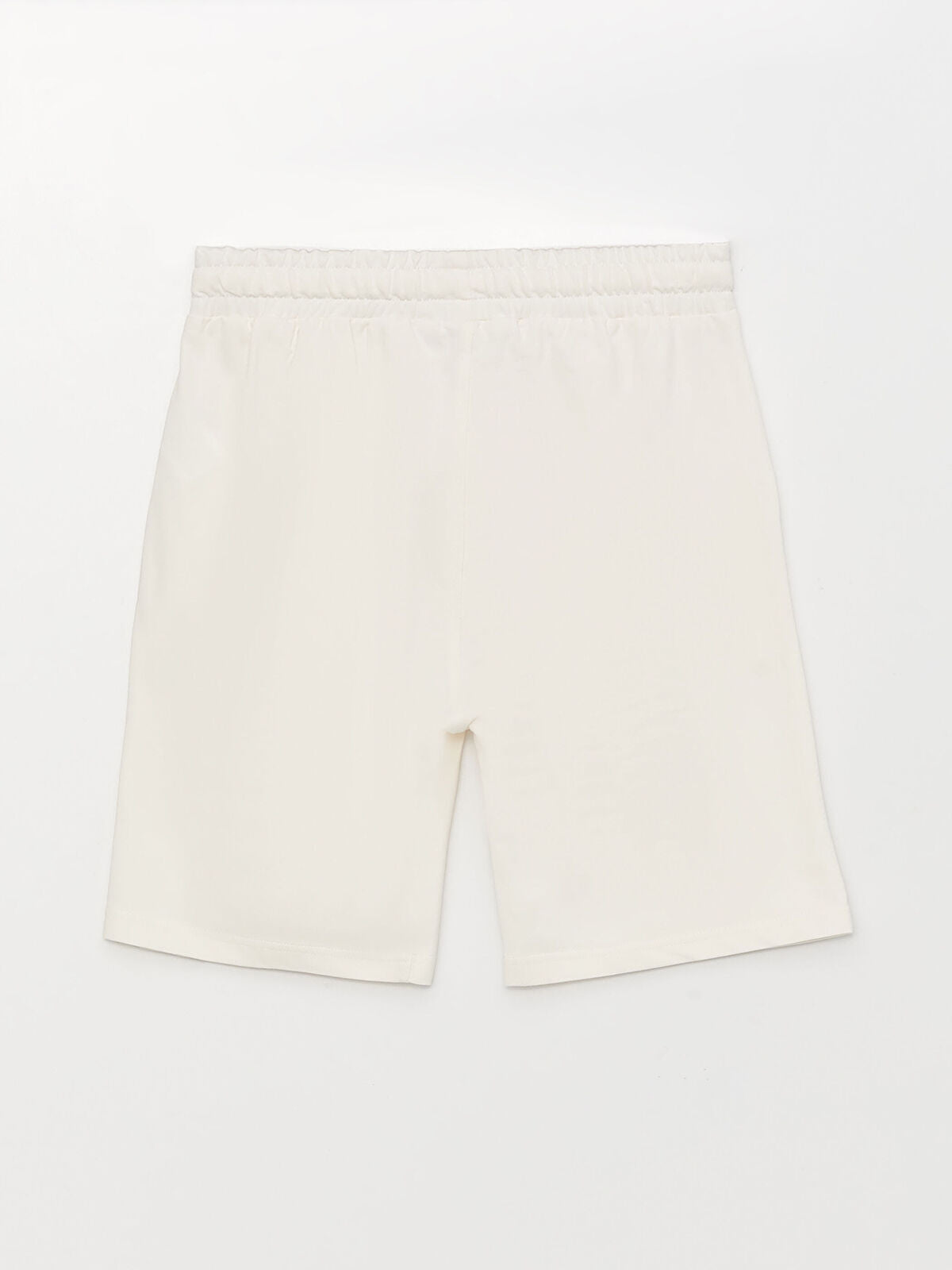 Basic Slim Fit Knitted Men Shorts