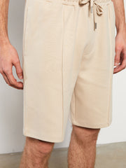Slim Fit Knitted Men Shorts