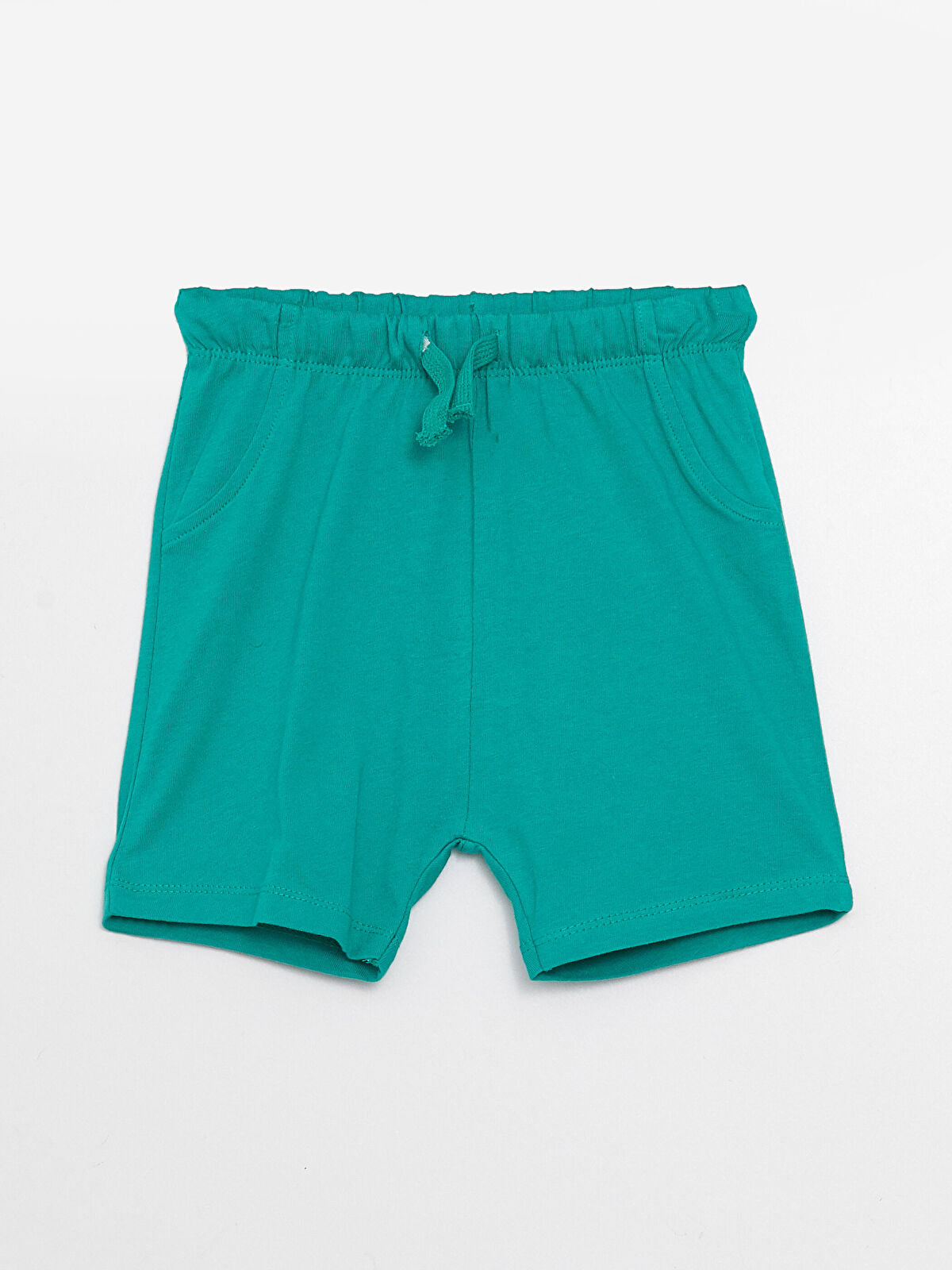 Basic Elastic Waistband Baby Boy Shorts