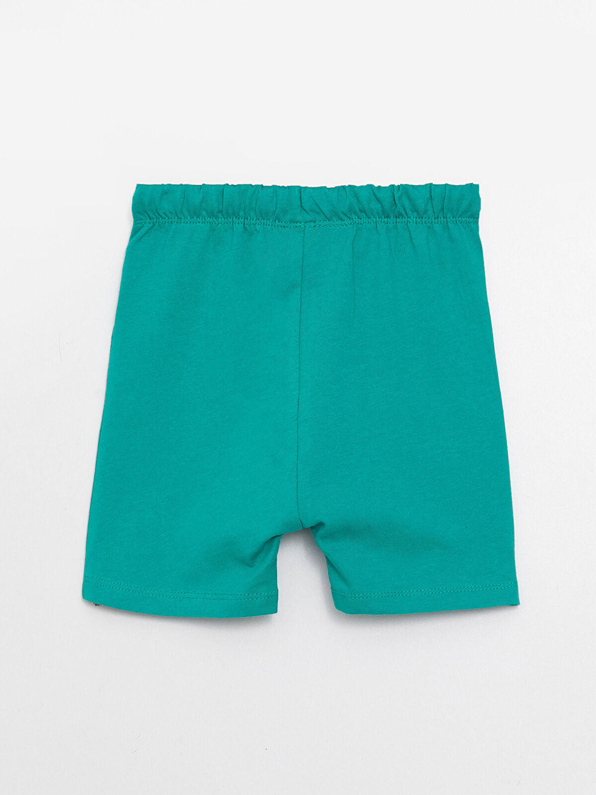 Basic Elastic Waistband Baby Boy Shorts