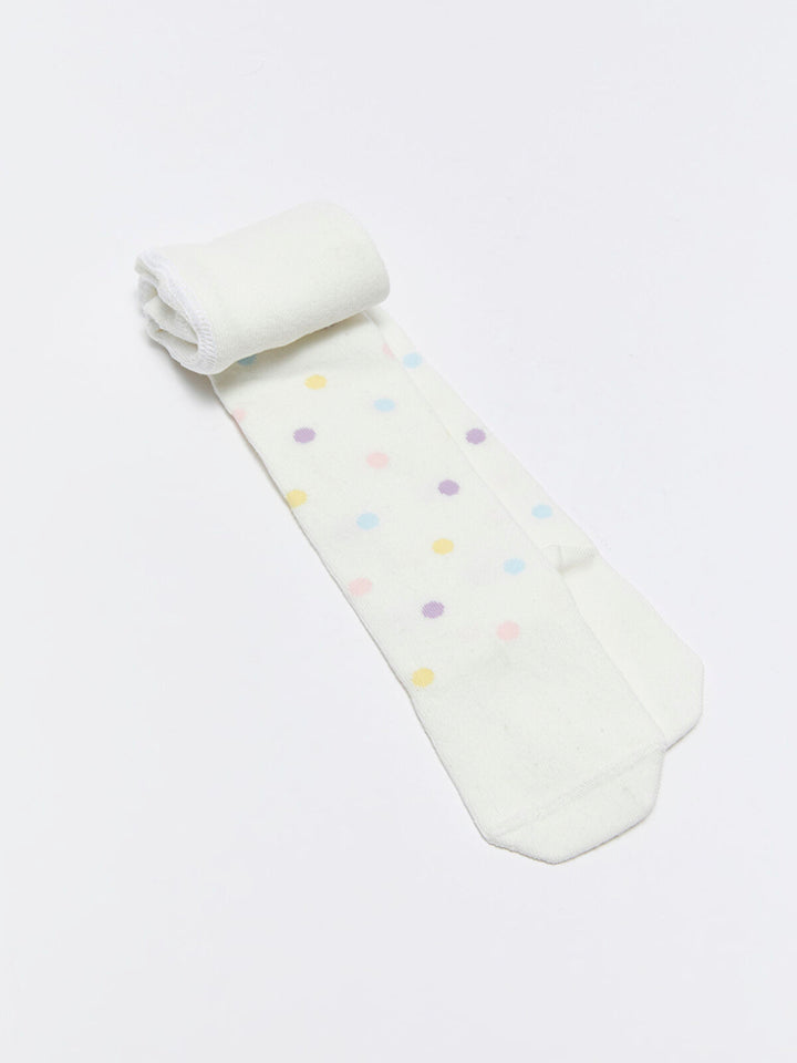 Printed Baby Girl Pantyhose